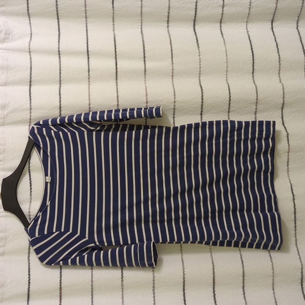 Navy Lauren Conrad Tunic bodycon top